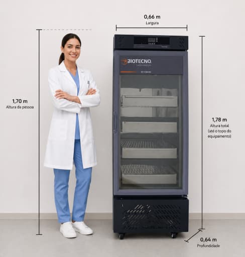 BT 1100/280 — Refrigerador de conservação — foto 5
