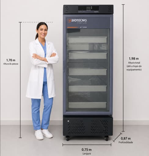 BT 1100/560 — Refrigerador de conservação — foto 5
