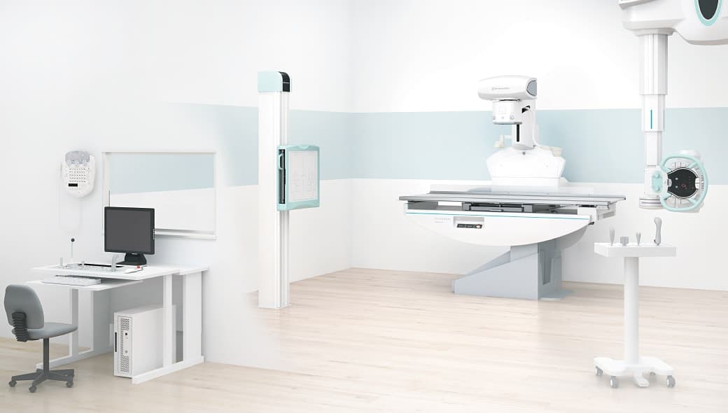 FLEXAVISION F4 — Fluoroscopia digital