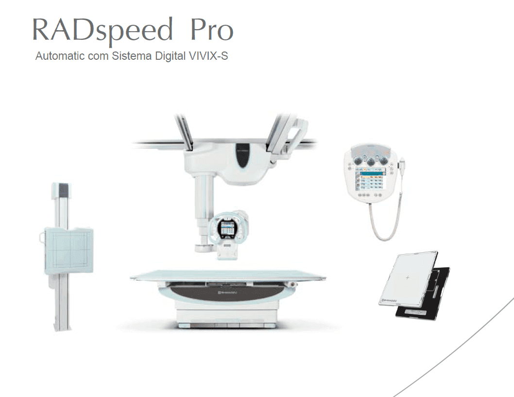RADspeed — Radiografia digital fixa (DR)