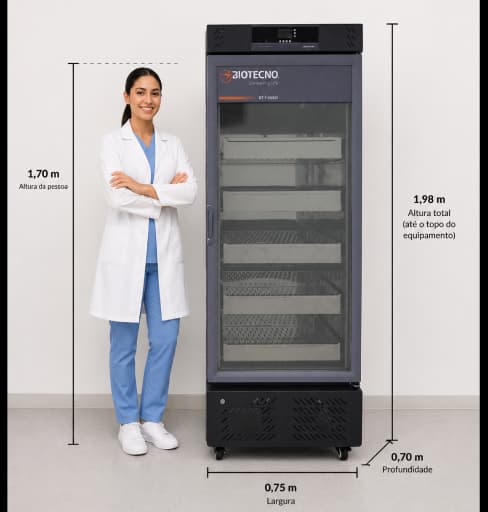 BT 1100/420 — Refrigerador de conservação — foto 5