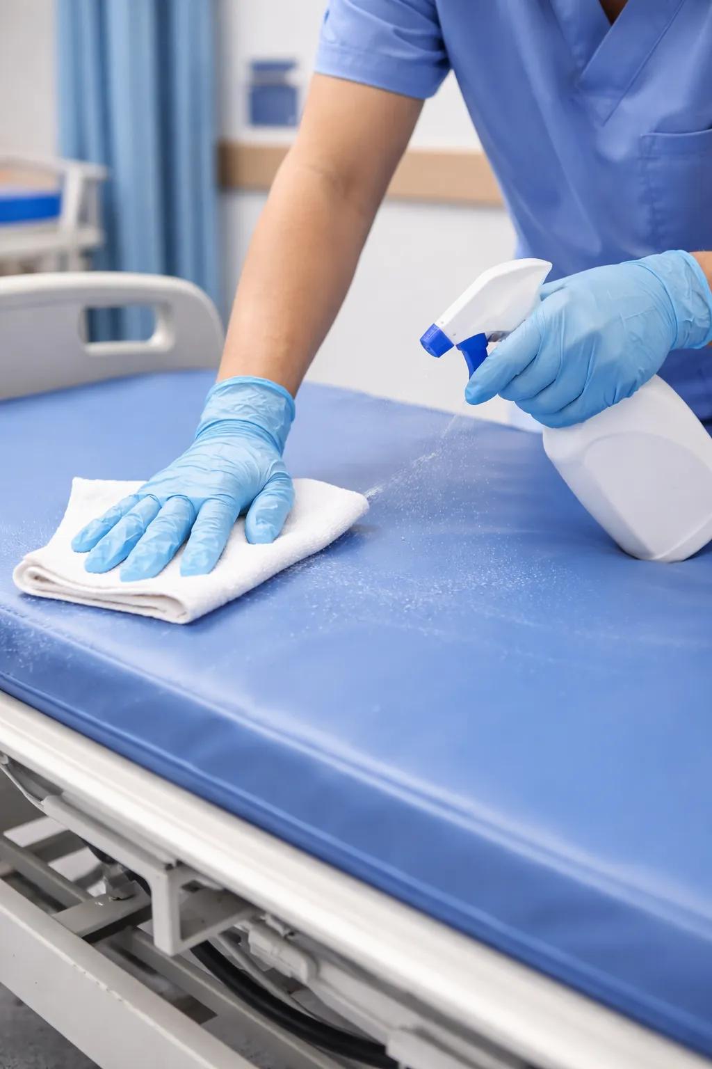 Higienização mais rápida entre pacientes